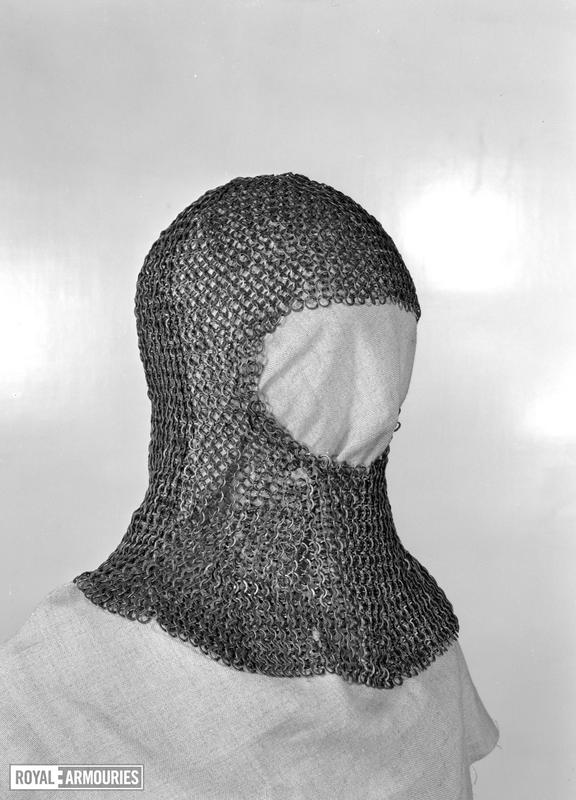 Hundred Years' War Mail Coif - Medieval Arms and Armor